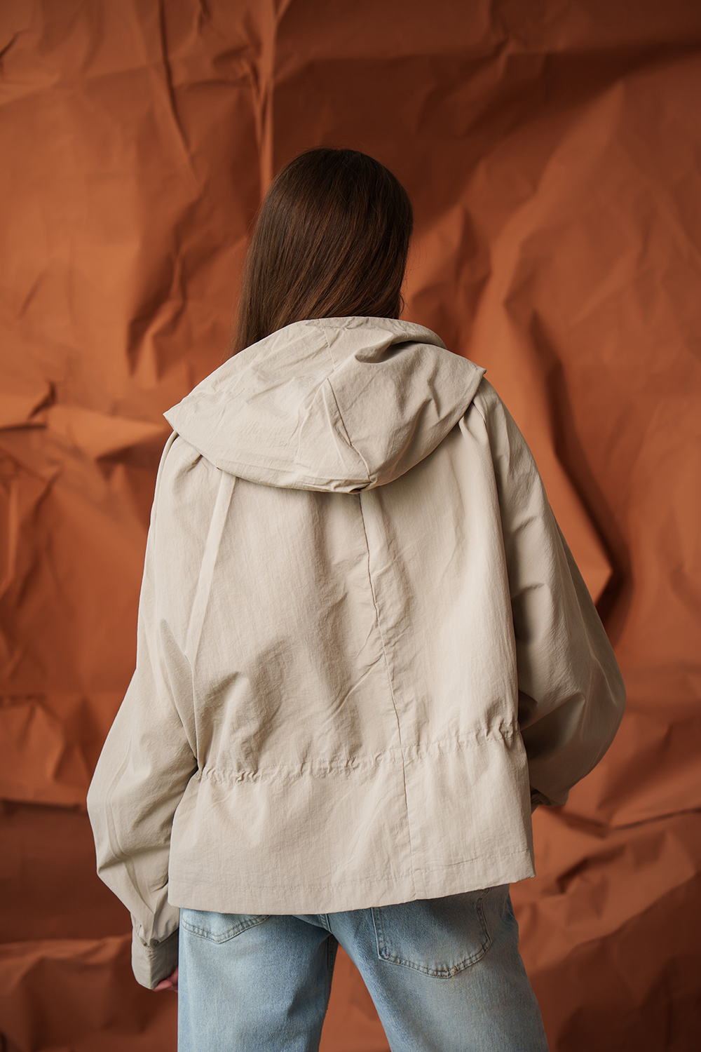 Jachetă urban beige